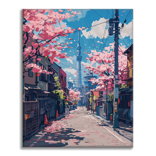 도쿄 - 유화그리기