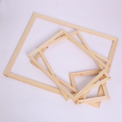 조립 준비 완료 DIY 우드 프레임