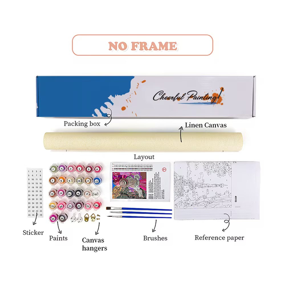 사진을 아트로 - 유화그리기