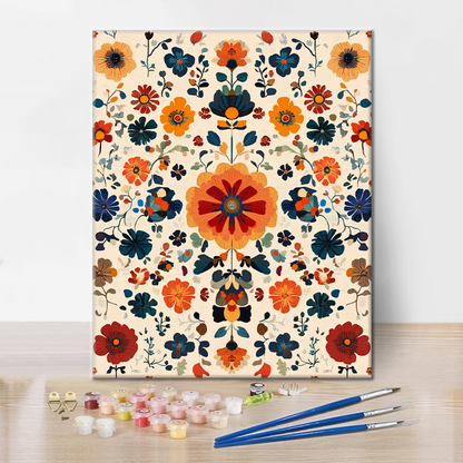 페스타 디 피오리 - 유화그리기