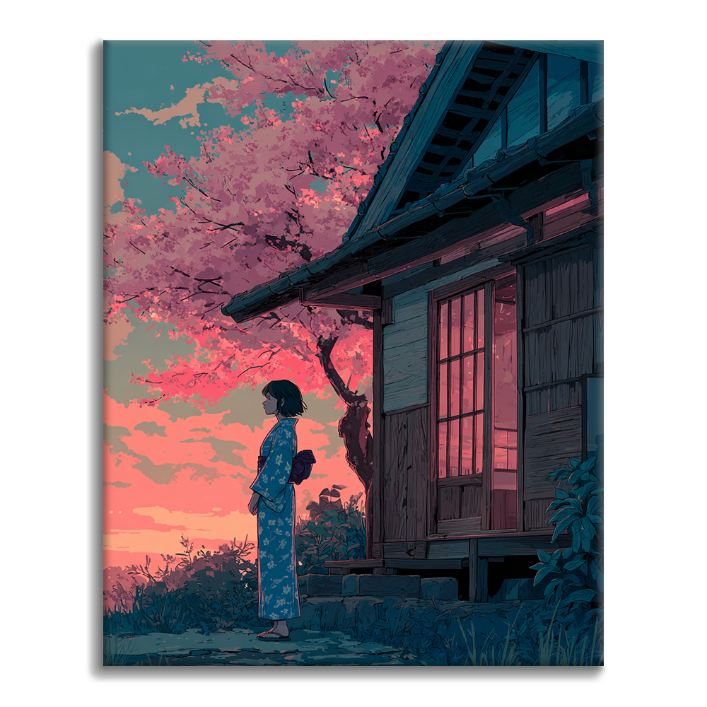 기다림 - 유화그리기