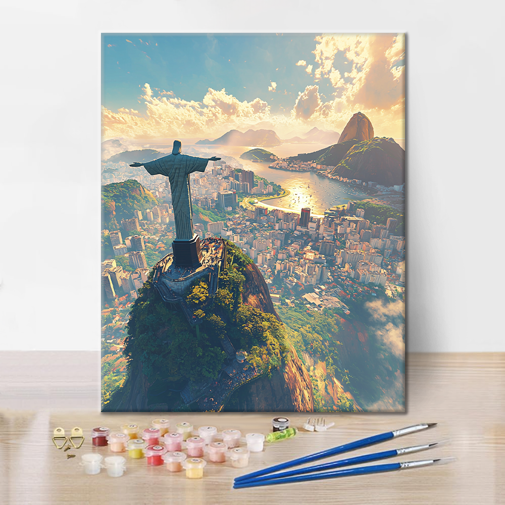 그리스도상 - 유화그리기