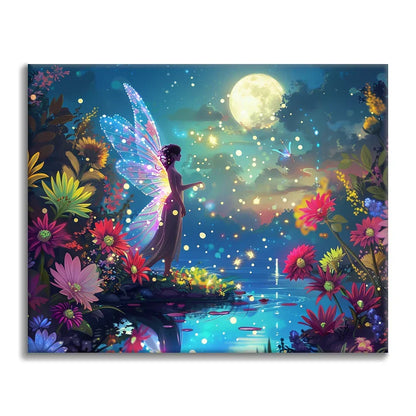 달빛 연못의 요정 - 유화그리기
