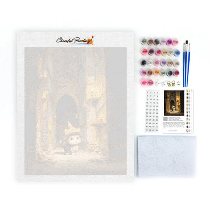 고양이의 모험 - 유화그리기