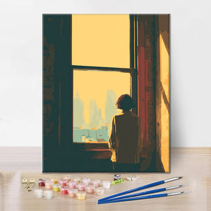 윈도 뷰 - 유화그리기