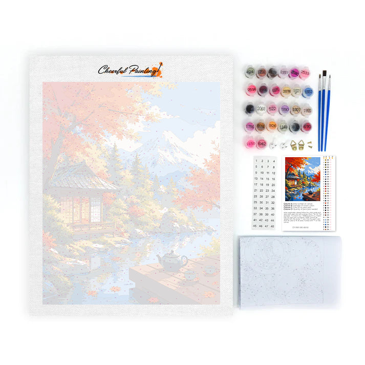 산속의 티타임[유화그리기]
