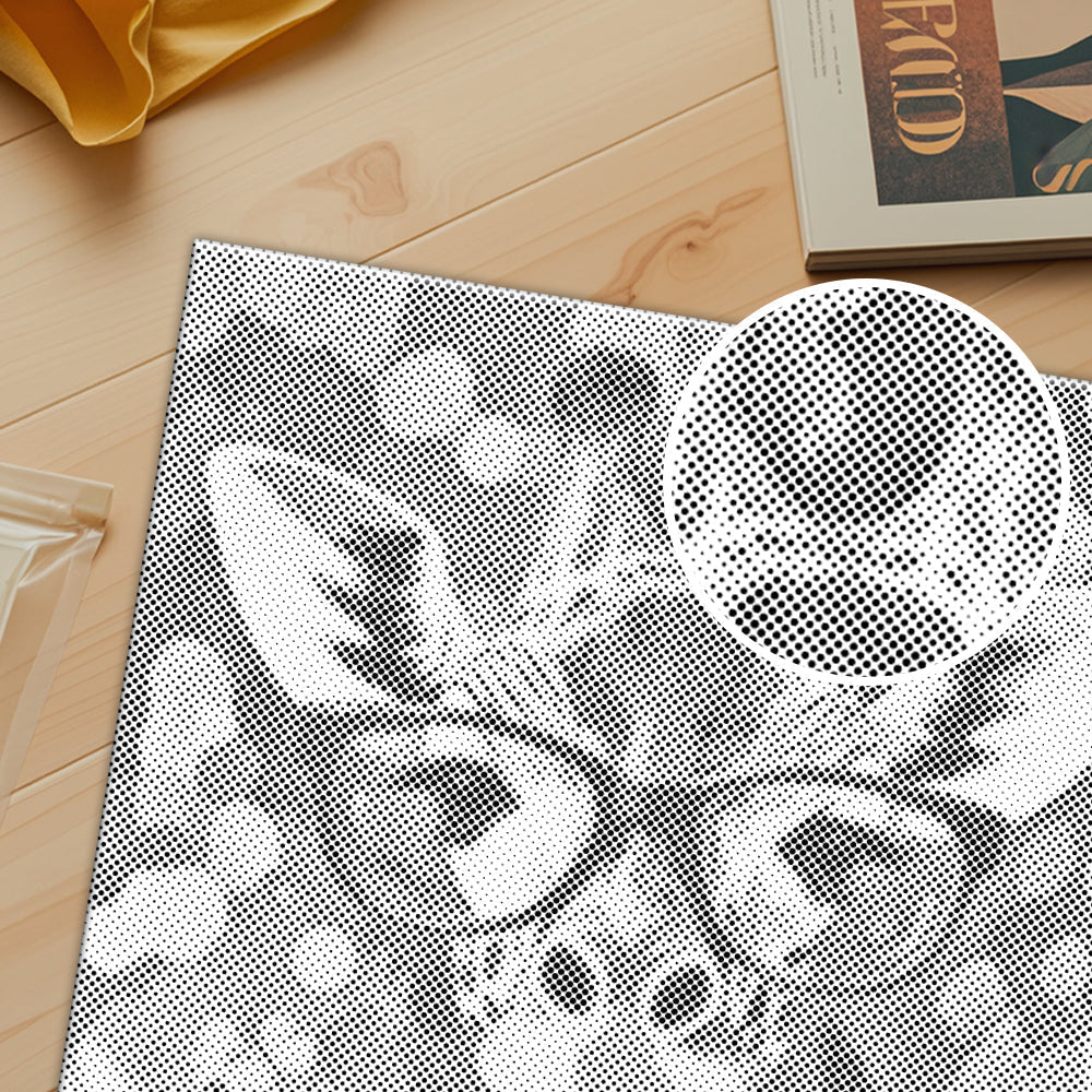 힙스터 기린 - 점묘화